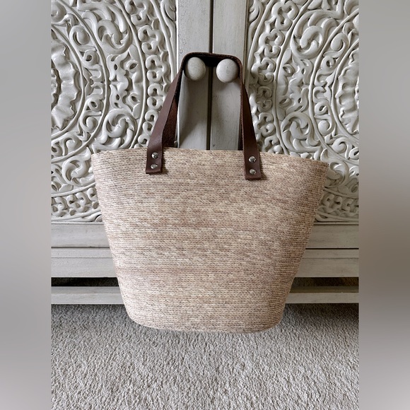 Bay Sky Handbags - Woven bucket bag